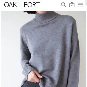 Oak & Fort Turtleneck Sweater